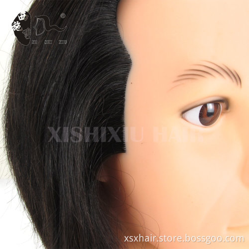 XISHIXIU Factory direct price cheap human practice head training head for barber